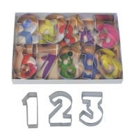 Numbers Deluxe Cookie Cutter - Set of 9