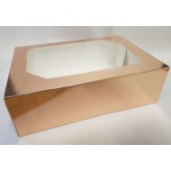 ROSE GOLD - 6 Piece CupCake Box with insert