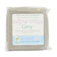 Grey Ready Coloured Roll 'n' Cover Sugarpaste - 250g