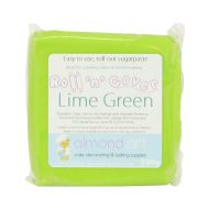 Lime Green Ready Coloured Roll 'n' Cover Sugarpaste - 250g