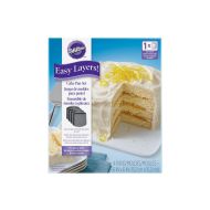 Easy Layers 6" Square 4 Pce Cake Pan Set