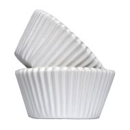 25 Cases White Paper Cupcake Cases / Muffin Cases