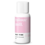 Colour Mill Baby Pink Oil Based Concentrated Icing Colouring 20ml