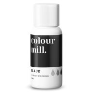 Colour Mill Black Oil Based Concentrated Icing Colouring 20ml