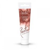 Fractal Colors - CHESTNUT BROWN full-fill food colouring gel - 30g