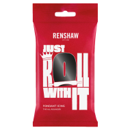 Renshaw Jet Black Ready To Roll Icing 250g