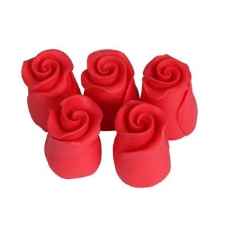 SugarSoft Strawberry Red 13mm Box of 38 Rose Buds
