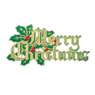 Paper " Merry Christmas" Motto