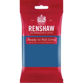 Renshaw Atlantic Blue Ready To Roll Icing - 250g