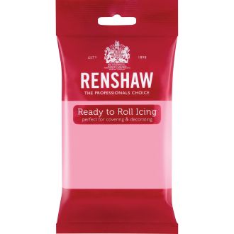Renshaw Pink Ready To Roll Icing - 250g