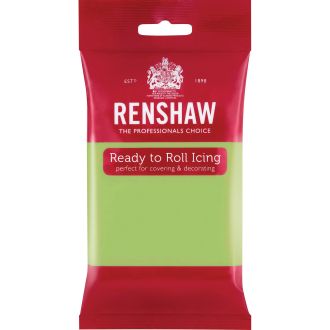 Renshaw Pastel Green Ready To Roll Icing - 250g