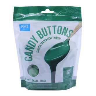 PME Dark Green Candy Buttons 12oz