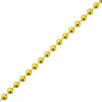 Gold Pearls On A String - 5mm x 1m