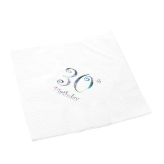30th Birthday Napkin - 3 ply - 15pk