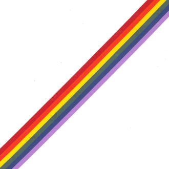 Rainbow Ribbon - 25mm x 1m