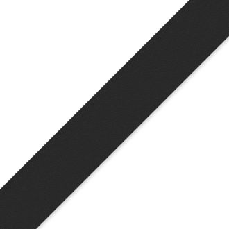 25mm Black Double Sided Satin Ribbon - 1m