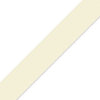 25mm Ivory Double Sided Satin Ribbon - 1m