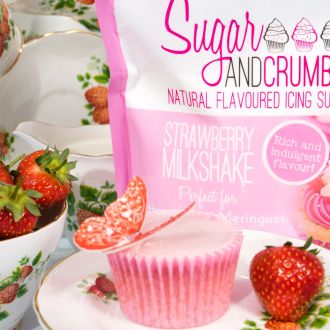 Strawberry Milkshake Natural Flavoured Icing Sugar - 500g