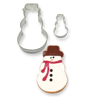 Snowman Cookie & Cake Cutter - 2pc