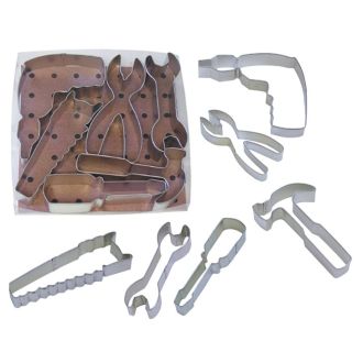 Tools Cookie Cutters - Set of 6