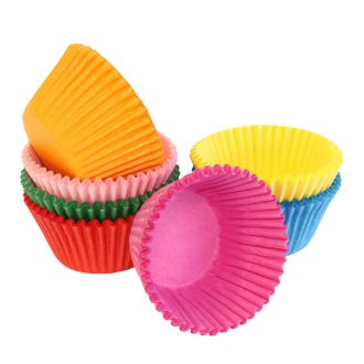Multi-Coloured Muffin / Cupcake Cases - 140pk