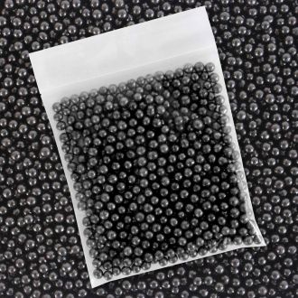 Black Pearlised Sugar Pearls - 4mm - 30g Bag