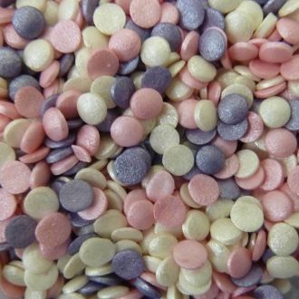 Glimmer Confetti Ice Pink Mix Sprinkles - 70g