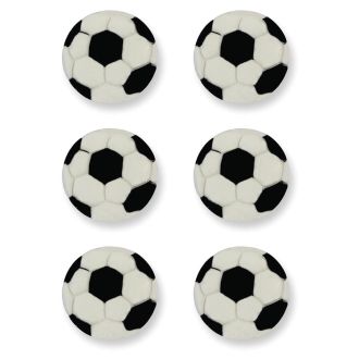 Edible Football Decorations - 6pk