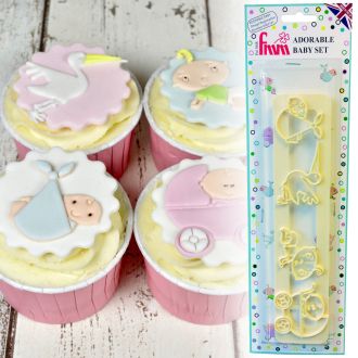 FMM - Adorable Baby Cutter Set of 4