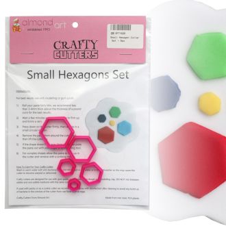 Small Hexagon Cutter Set - 5pc