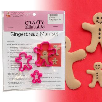 Gingerbread Man Cutter Set - 3pc