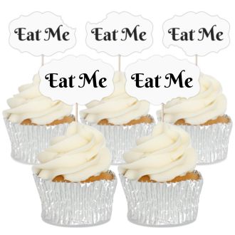 Eat Me Cupcake Toppers - 12pk