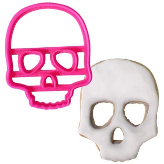 Crafty Cutters Plastic Scull Cookie Cutter