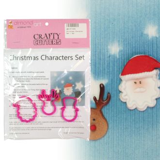 Christmas Character Set - 3pc