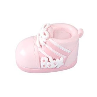 Resin Baby Bootie: Pink