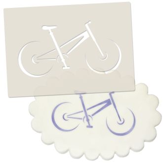Mountain Bike Stencil
