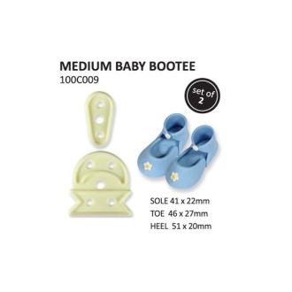 Medium Baby Bootee - set of 2