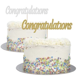 Congratulations Cake Topper