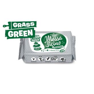 Massa Ticino Grass Green Sugarpaste - 250g