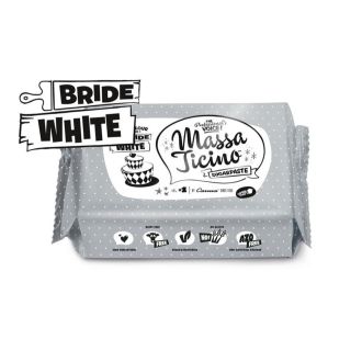 Massa Ticino Bridal White Sugarpaste - 250g