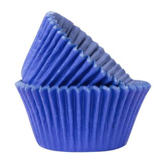 50 Cases Blue Paper Cupcake / Muffin Cases