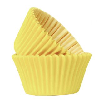 Yellow Paper Cupcake / Muffin Cases
