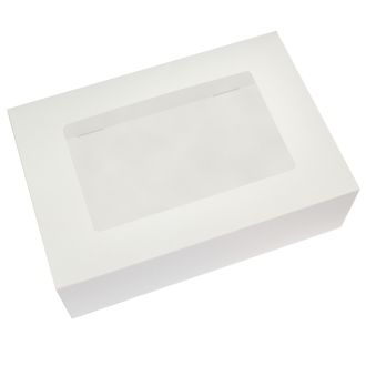 White Oblong Window Box 240 x 165 x 75mm