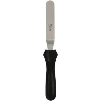9" / 23cm Angled Blade Stainless Steel Palette Knife with Ergonomic Handle