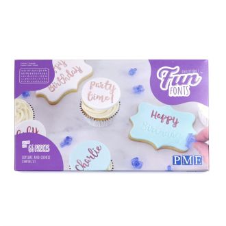 PME Fun Fonts Stamping Set - Collection 1