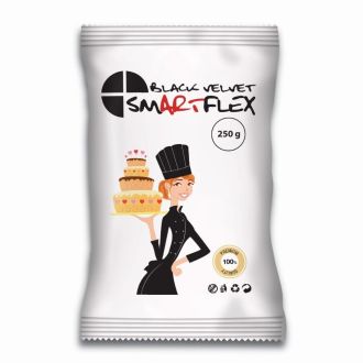 Velvet Smartflex Black Sugarpaste - 250g