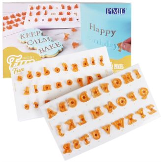 PME Fun Fonts Stamping Set - Collection 2