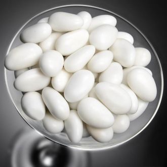 White Whole Sugared Almonds