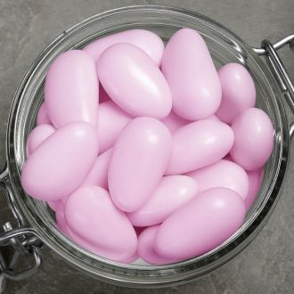 Pearlised Pink Whole Sugared Almonds