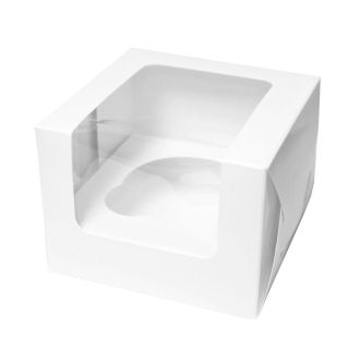 1 Cupcake/Muffin - Plain White Box